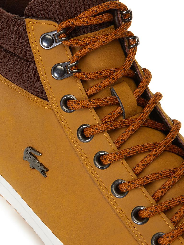 LACOSTE Herren Schuh Straightset Insulac Mid braun